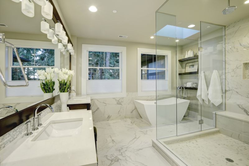 Spacious Bathroom Floor